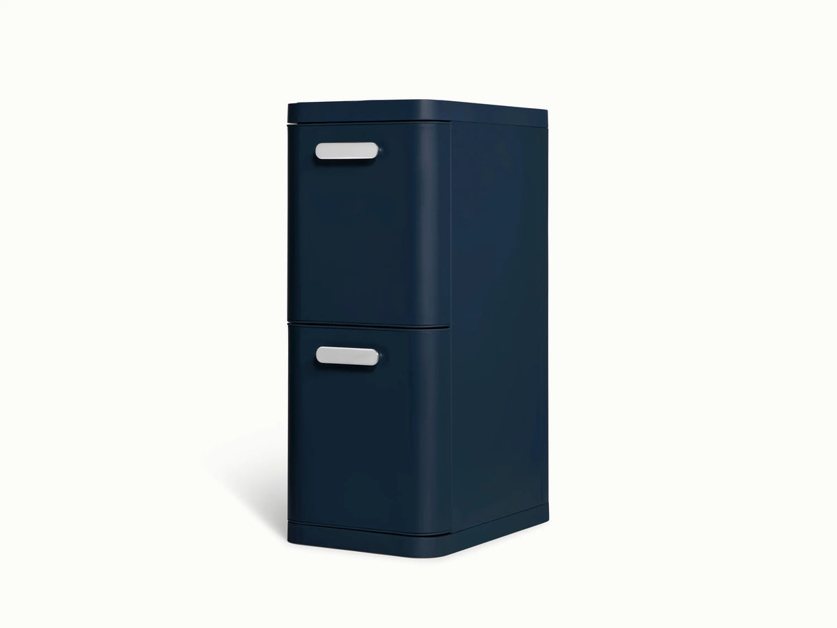 45L 2-Drawer Recycling Bin
